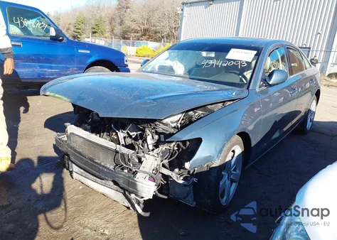 2012 Audi A6 3.0 Premium z USA, uszkodzony, nr VIN WAUGGAFC6CN166299